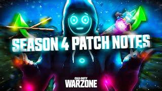 WARZONE: 1.5o PATCH NOTES EXPLAINED! (All Season 4 Update Changes)