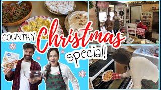 Just what he wanted!  It's the Christmas Special 2024 Y'all!  Holiday Cooking & More!