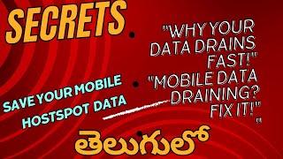 "Why Your Mobile Data Drains Fast on Laptops? | Wi-Fi Metered Connection Explained"