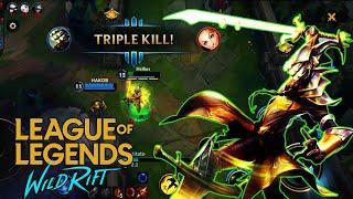 Master Yi | League of Legends: Wild Rift Alpha Test | SHH I'M MEDITATING