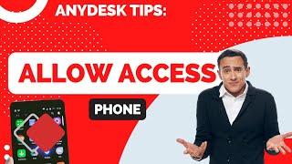 How to Allow Access to Your Phone With Anydesk for Android