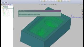 BobCAM Solidworks Plug-in Pocketing Demo