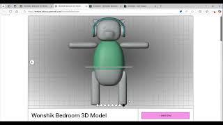 Wonshik's Bedroom 3D Model Promotional Video 02