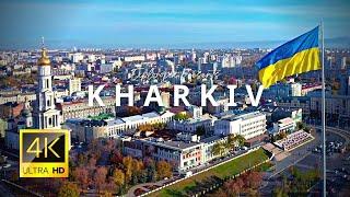 Kharkiv, Ukraine  in 4K 60FPS ULTRA HD Video by Drone