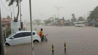 Sad Heavy Rainfall In Ghana’s Capital City,Accra Fløøds Again 2024 - Really Life Scenes