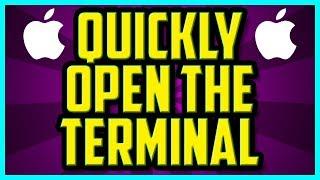 How To Quickly Open Terminal On Mac WORKING 2018 (EASY) -  Macbook Pro Sierra Open Terminal OSX