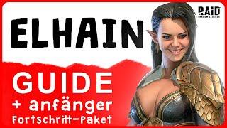  Elhain RAID Shadow Legends Anfänger Guide  Champion Guides  Deutsch