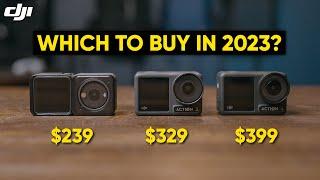 DJI Action 4 vs Action 3 vs Action 2 - Complete Buyers Guide