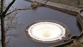 Ladybower Plughole Full Flood Overflowing 2019