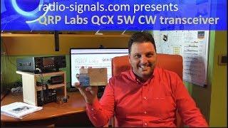 QRP Labs QCX 5W RTX Transceiver by Hans Summers