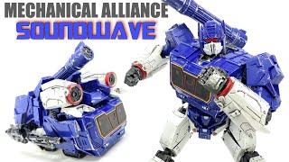 Mechanical Alliance SX-02 SOUNDWAVE & RAVAGE Transformers Bumblebee Review