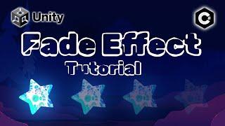 Fade Effect on 2d Sprites - Unity Tutorial #unitytutorials