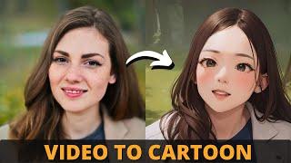 Turn Any Video Into Animation / Cartoon | Free Ai Video Generator