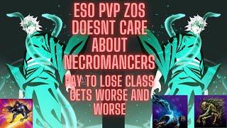 ESO Necromancer is a crap class ZOS please help | ESO necromancer 2h PvP #u40