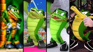 Evolution of Vector the Crocodile (1995 - 2018)