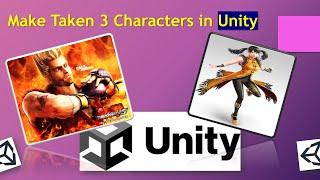 Tekken 3 Characters Rigged & Animated in Unity – Easy Tutorial!