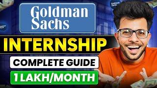 Goldman Sachs Engineering Campus Hiring Program 2024 [COMPLETE GUIDE] | Goldman Sachs Internship 