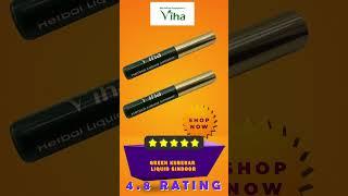 Divine and authentic Viha green kuberar Liquid sindoor | Viha Online Shop | Anitha Kuppusamy Viha