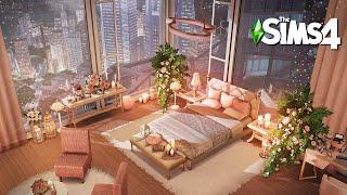 888 Spire Apartment | The Sims4 Stop Motion Build | NoCC |【シムズ４建築】