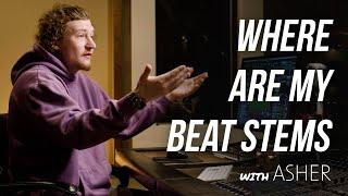 HOW TO MIX A 2 TRACK BEAT | with ASHER