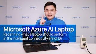 World's First Microsoft Azure AI Laptop - GIGABYTE AERO15