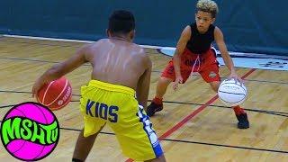 Julian Newman & John Mobley Jr Workout - Ball Handling & Shooting Drills Basketball