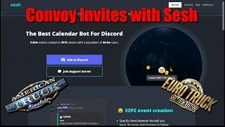 Sesh Events / Convoy Invites for ATS & ETS 2 in Discord