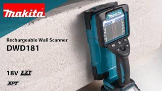 Makita RECHARGEABLE WALL SCANNER DWD181