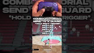 BEST COMBO DRIBBLE TUTORIAL! BEST DRIBBLE MOVES!  #nba2k23 #nba2k #shorts