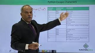 Python - Escape Characters