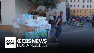 Echo Park's Dream Center turns into donation hub for fire victims