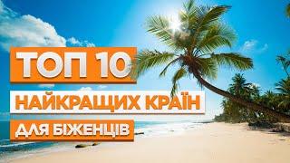 КУДИ ВАРТО ЇХАТИ?                  НАЙКРАЩІ КРАЇНИ ДЛЯ БІЖЕНЦІВ. ТОП 10