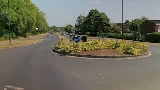 Safely Navigating John Henry Newman School Entrance & Chelmsley Road Cycle Lane