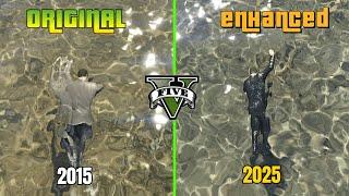 GTA 5 Original vs Enhanced Edition / Direct Comparison (4K)