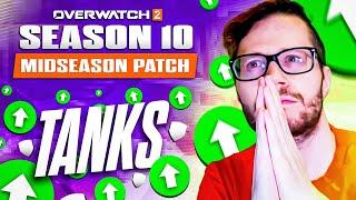 Overwatch 2 Midseason Patch Notes - Tank Buffs! New Ranked Updates!
