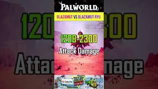 Palworld Game God Blazamut Vs God Blazamut Ryu OMG   #viral #palgamer #gaming @DattraxGaming #shorts