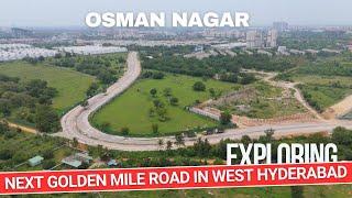 Exploring Next Golden Mile Road in Osman Nagar || Tellapur || DSR Altitude || Radial Road 30