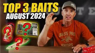 Catch more bass with these Top 3 Baits in August 2024