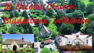 St Nicholas Church, Biddestone. 1 of 3 videos, linked below