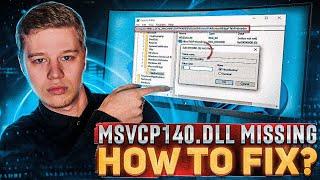  Error: MSVCP140.dll Missing - How to Fix? Three different methods to fixes!