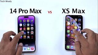 iPhone 14 Pro Max vs XS Max - SPEED TEST