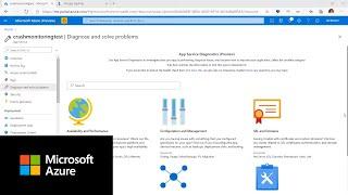 Diagnosing application crashes with Azure App Services