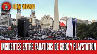 XBOX SERIES X VS PLAYSTATION 5: ¡INCIDENTES ENTRE FANATICOS EN VIVO!  