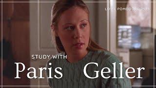 Study With Paris Geller | Pomodoro Timer, 3 Sessions | Chill Lo-fi Music Playlist