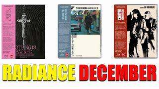 Radiance December Announcements | Blu-ray | Limited Edition | World Cinema |