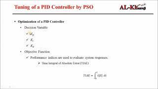 Tuning of a PID Controller by Particle Swarm Optimization (PSO) step by step