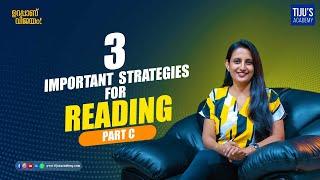 3 Important Strategies For OET Reading Part C | Tiju's Academy