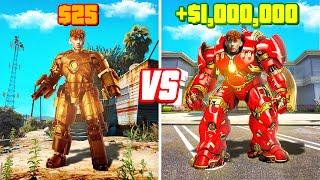 POOR Iron-Man vs. RICH Iron-Man In GTA 5! (Mods)