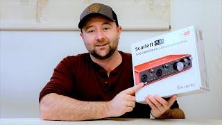 Focusrite Scarlett 8i6 USB Audio Interface - Unboxing and First Review