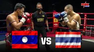 THAILAND VS LAOS ศึกนี้ พี่ขอ!!! ที่สุดของมวยไทย 3 ยก MAXMUAYTHAI